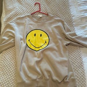 Smiley crewneck